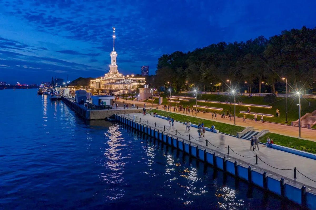 Апартаменты Двухуровневая студия с двумя санузлами в парке