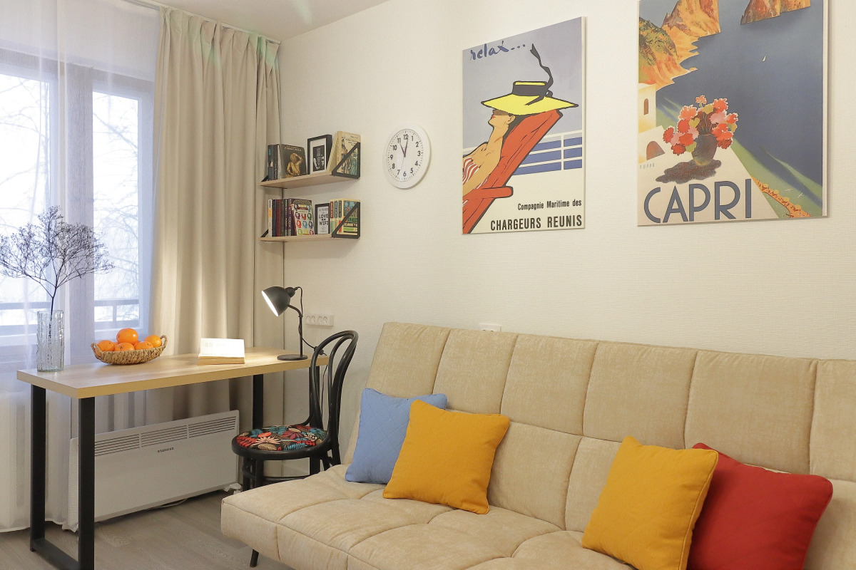 Квартира в центре Юго-Запада рядом с площадью Конева