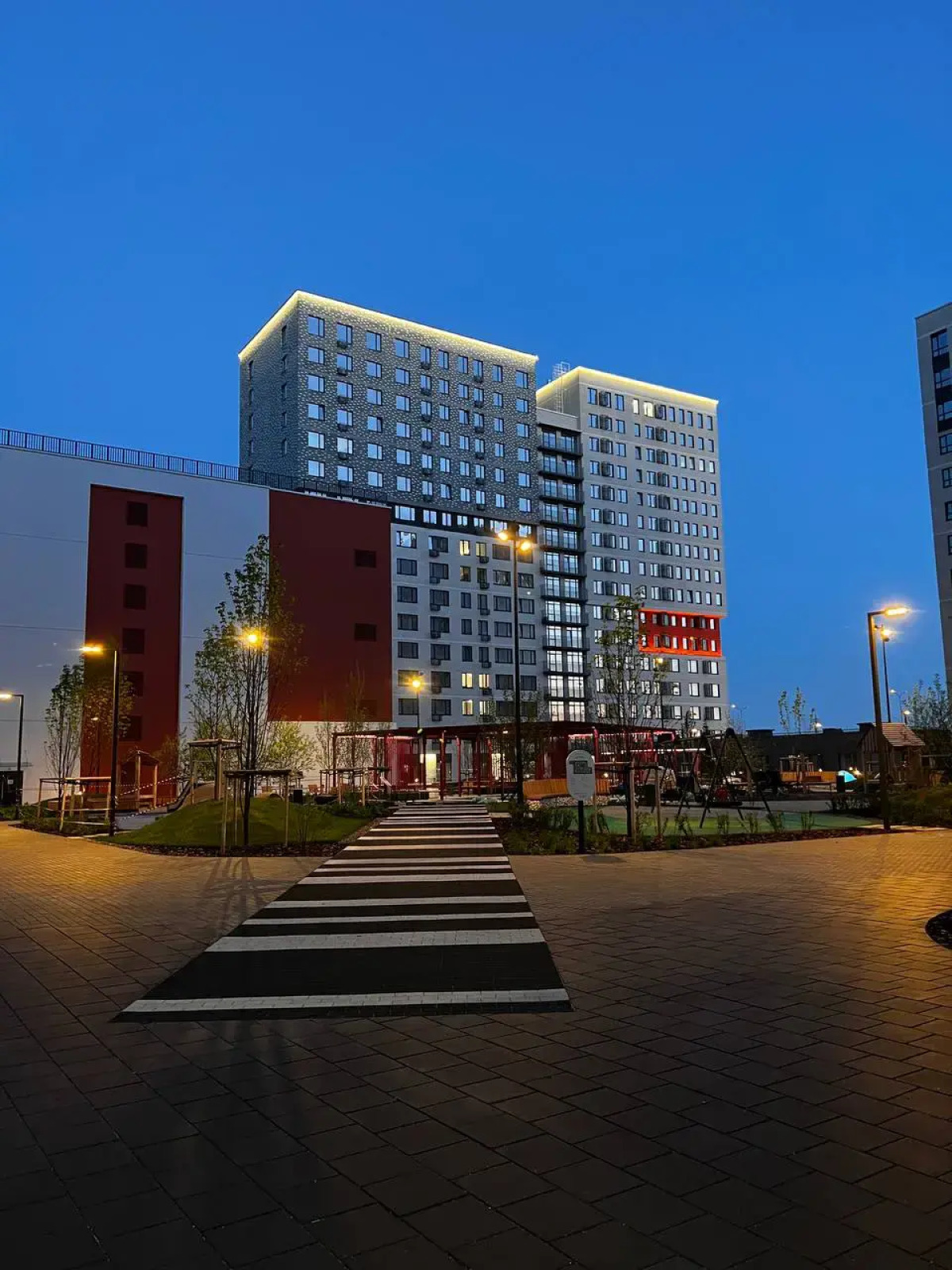 Квартира 1-к., 38,6 м², 2 кровати