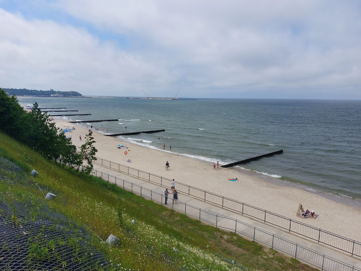 Квартира на первой линии у моря Baltic sea