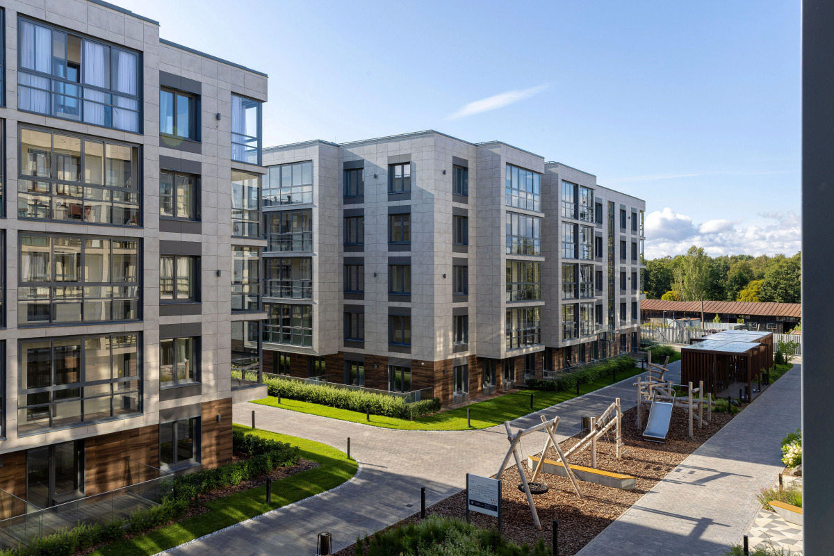 Апартаменты Wood Resort в Сестрорецке в комплексе с бассейном