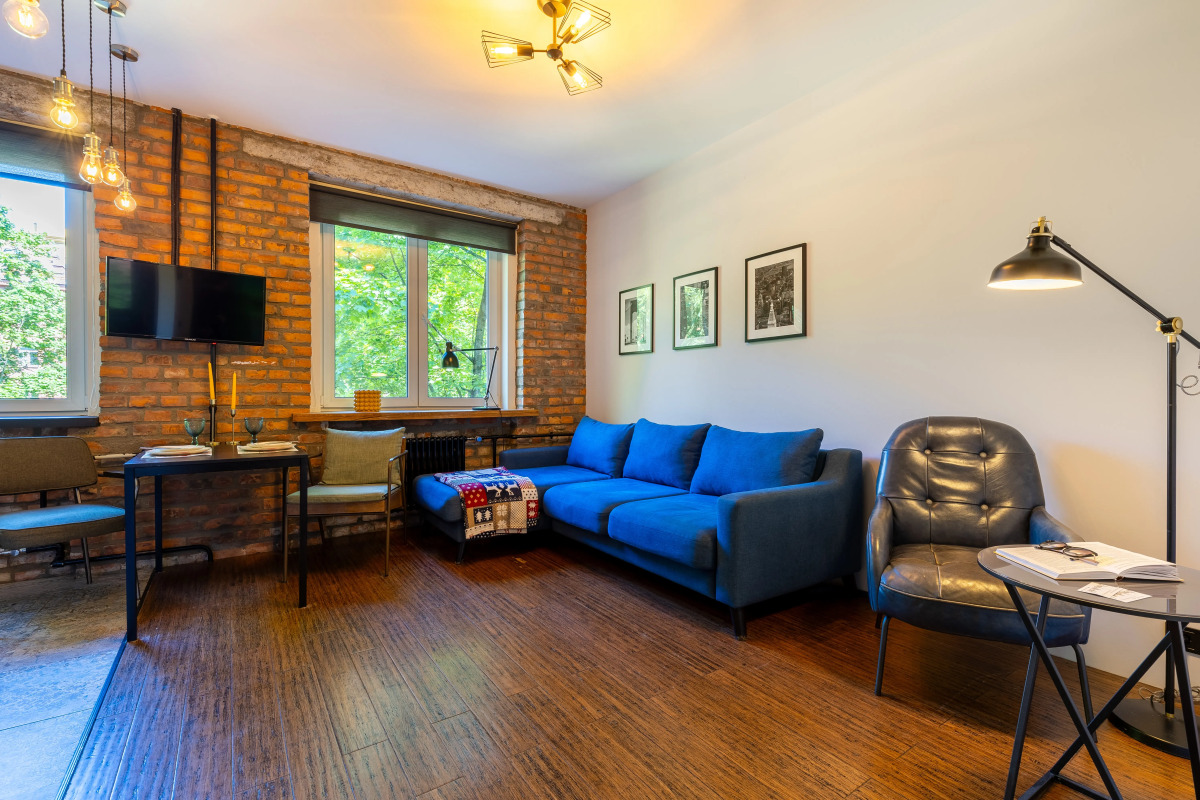 Квартира в стиле лофт у Парка Победы