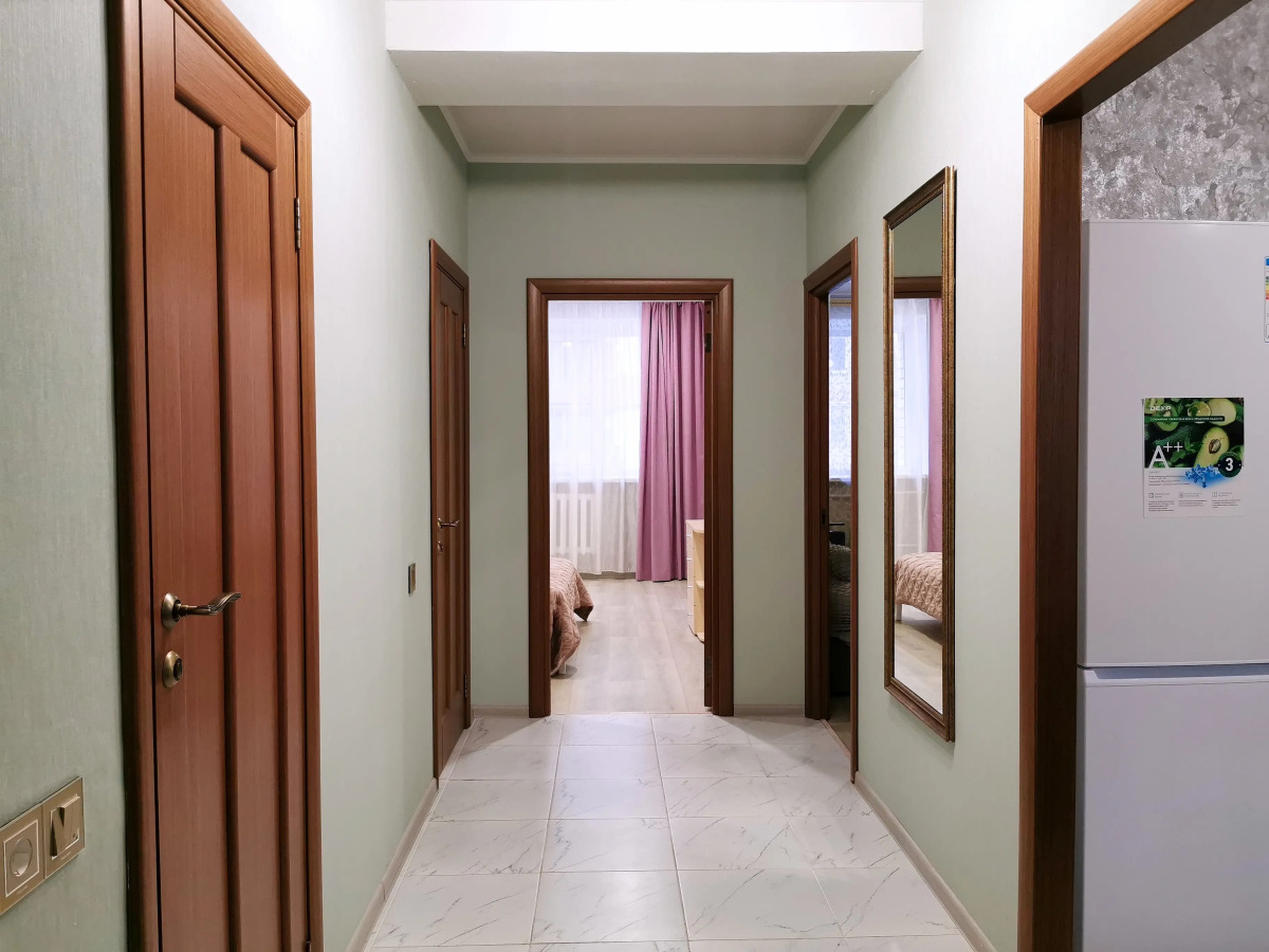 Апартаменты Двухкомнатная квартира с балконом