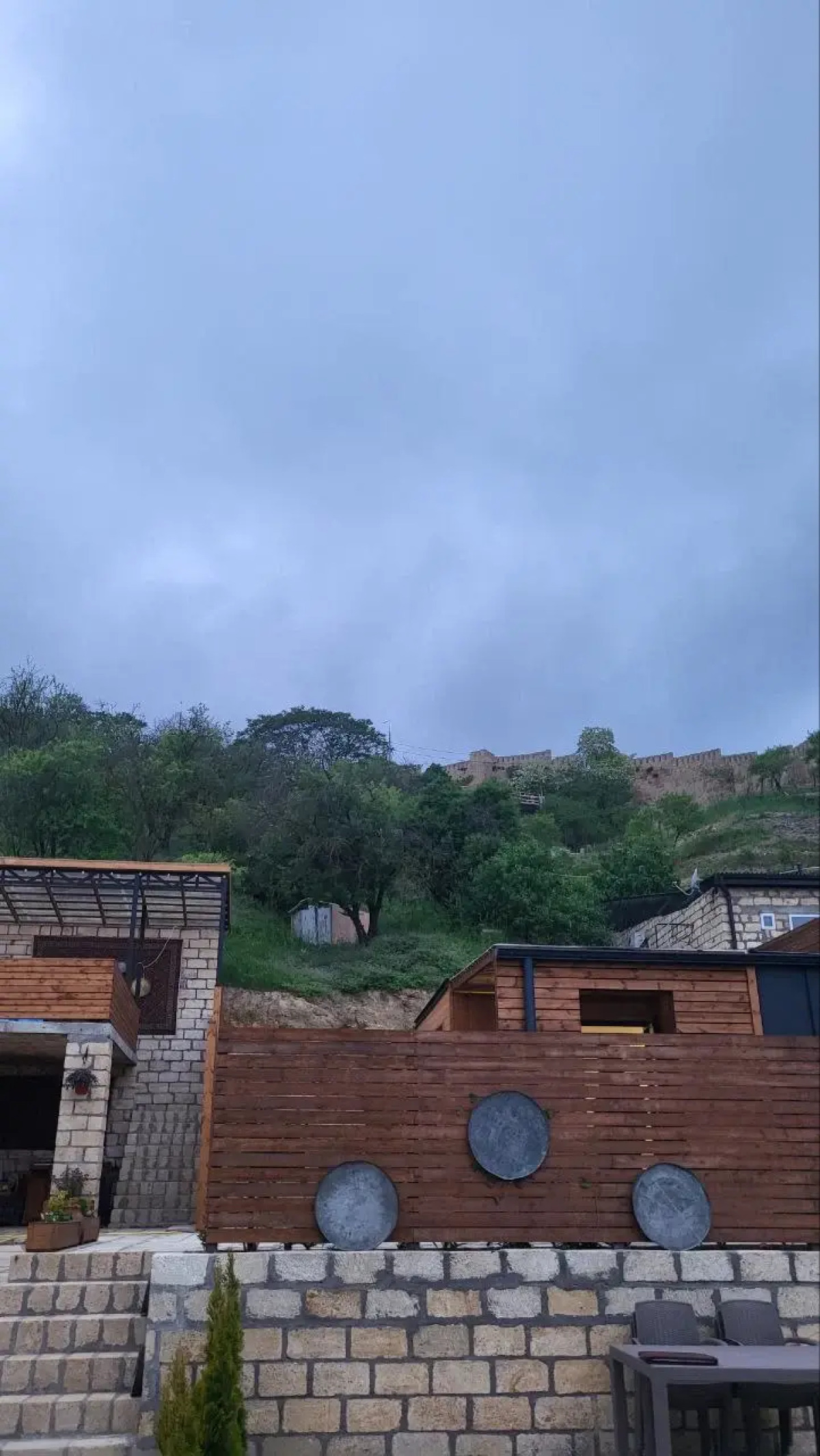 Частный дом с видом на крепость