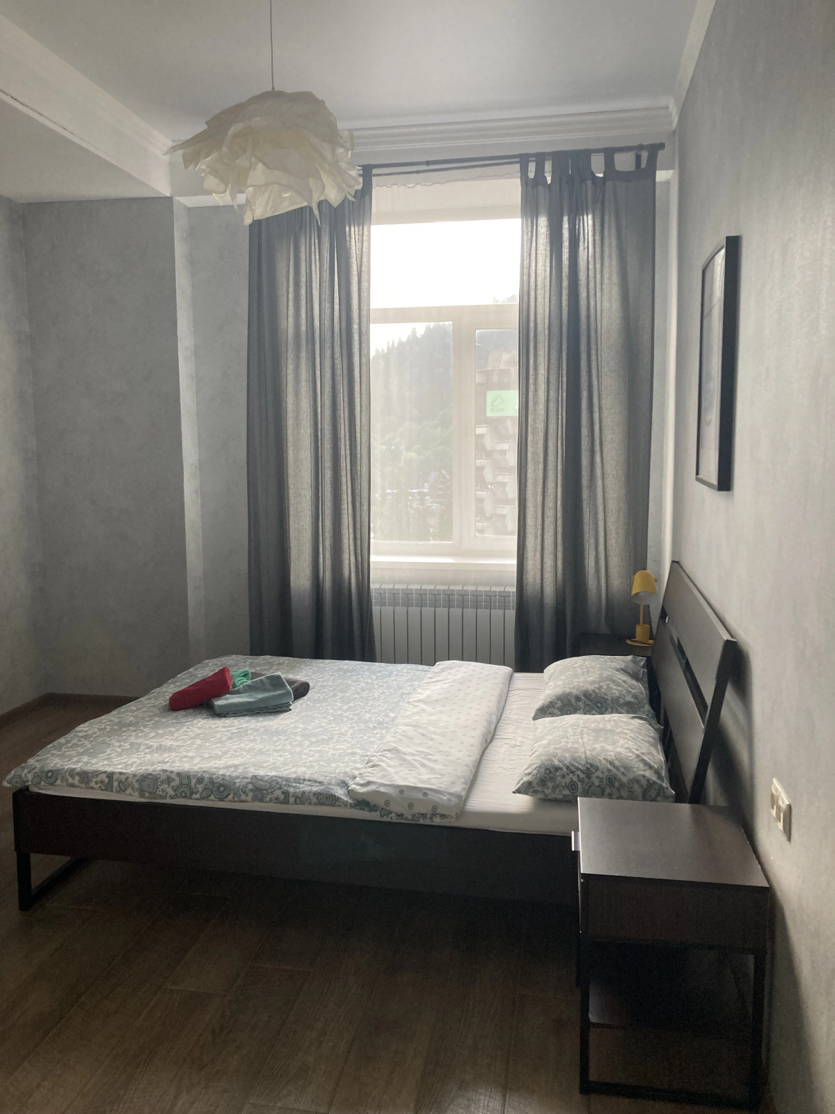 Квартира Евродвушка в центре Домбая с видом на горы