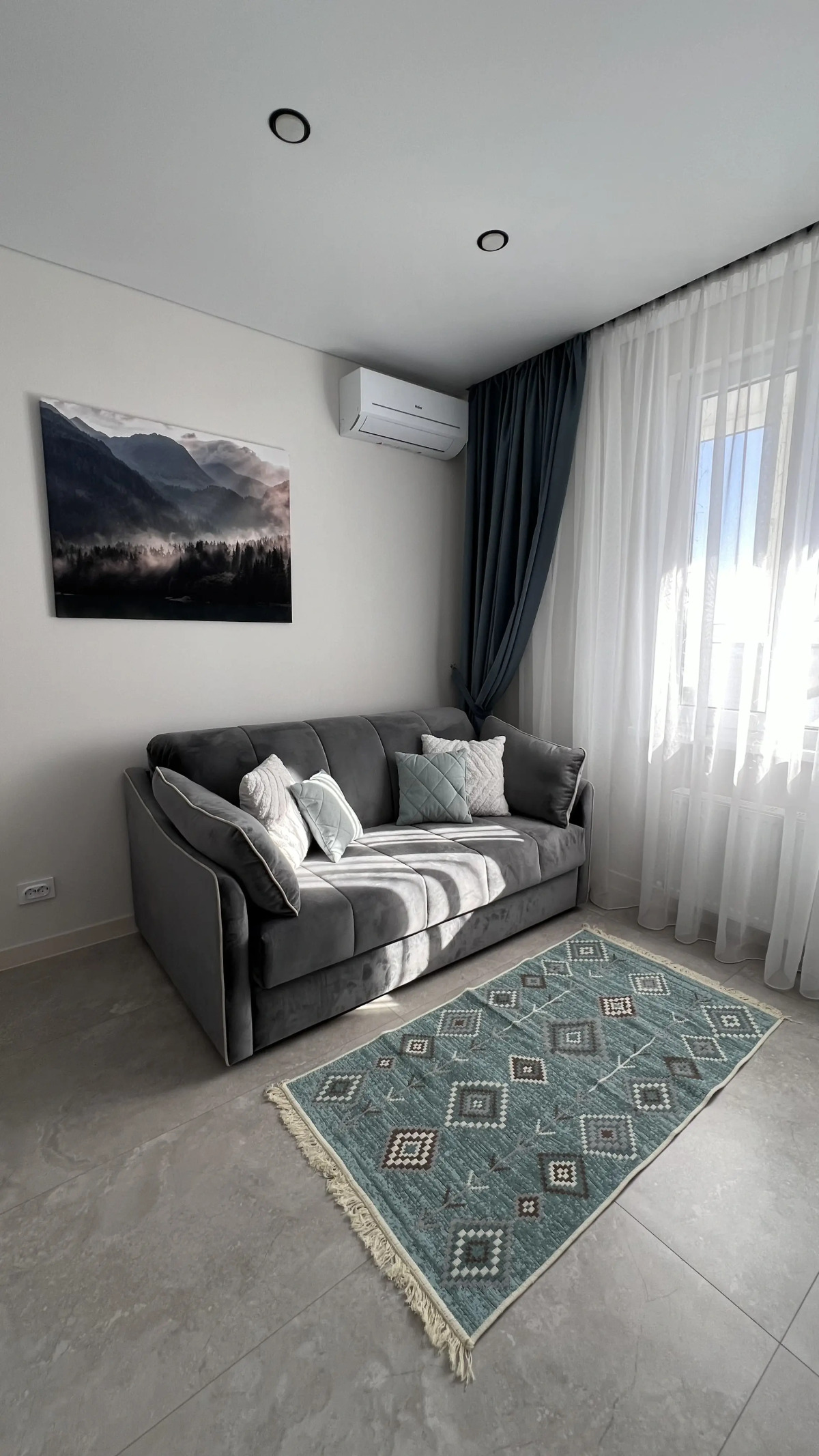 Квартира Студия с Видом на Горы в ЖК Яблоневый