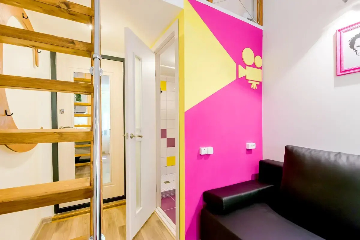 Апартаменты Unua Letero Студия 4