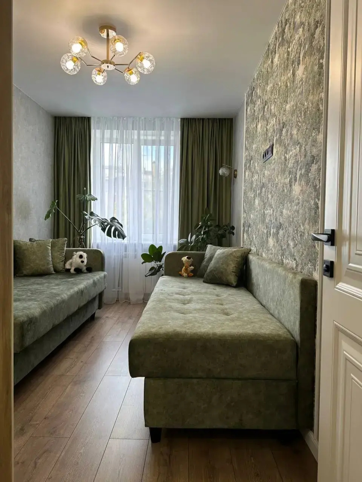 Квартира с новым дизайнерским ремонтом