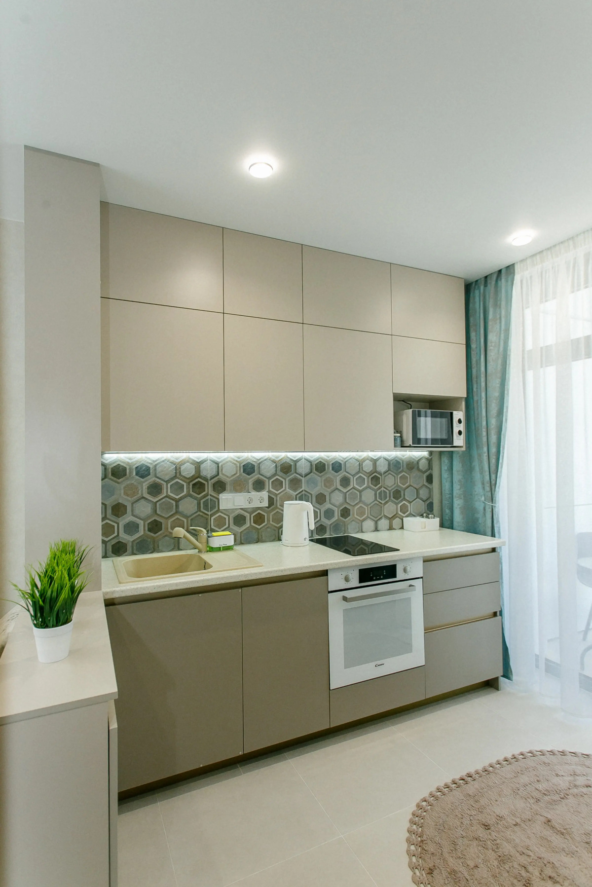 Апартаменты Студия ЖК Кислород с видом на горы