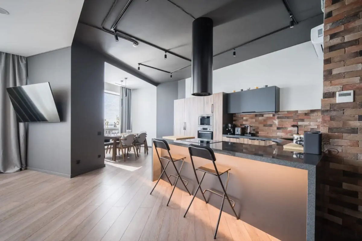 Апартаменты 179 м  в стиле Loft в центре Казани