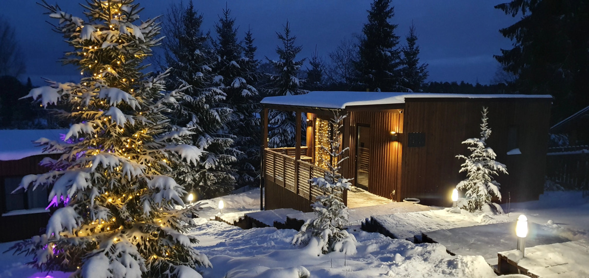 Коттедж Черничный Склон Wood House