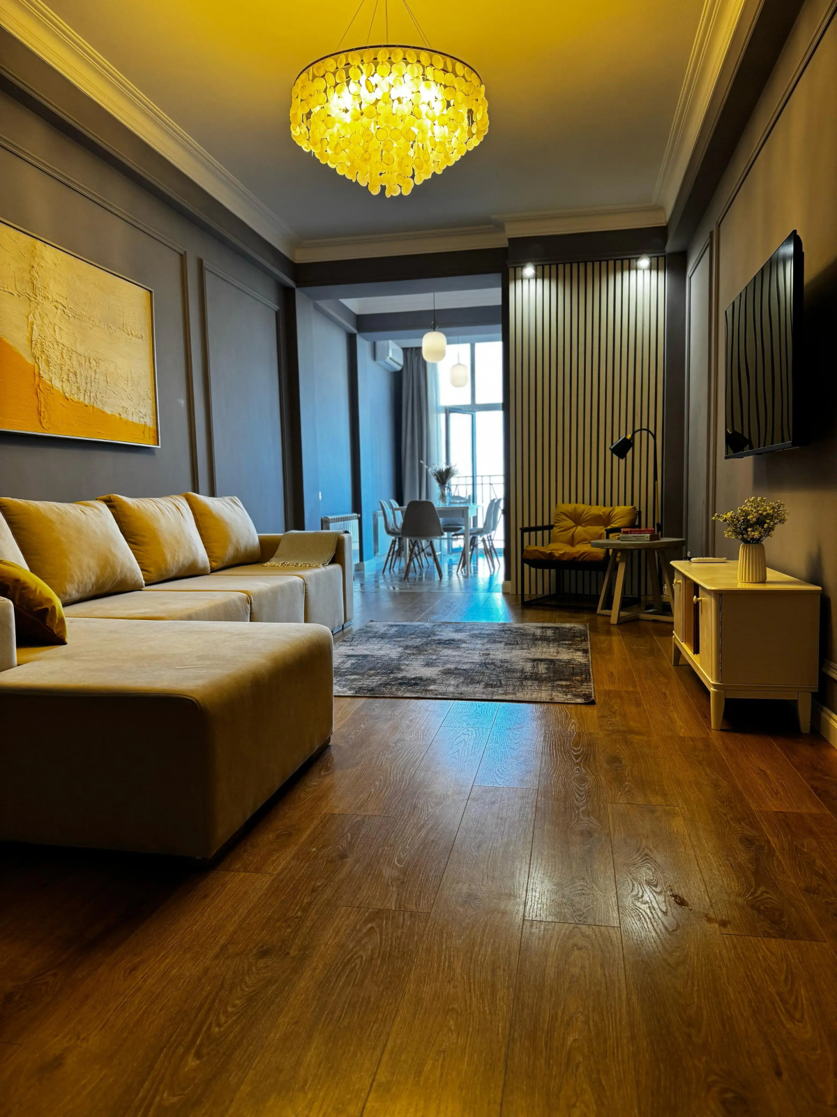 Квартира Трехкомнатная уютная с потрясающим видом на море