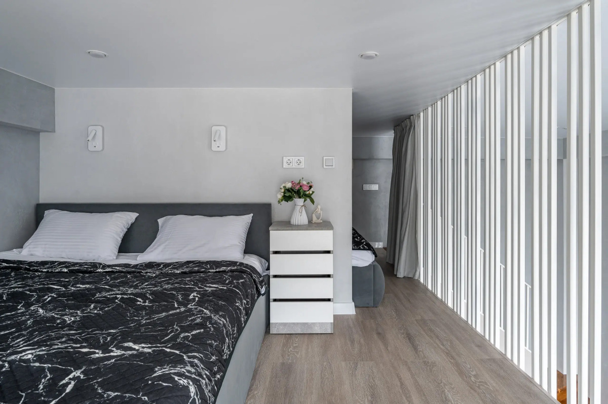 Двухуровневая квартира у реки. Кватро 3/3