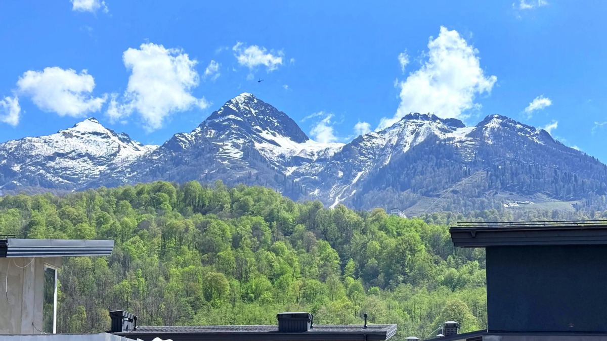 Апартаменты двухкомнатные в Красной Поляне