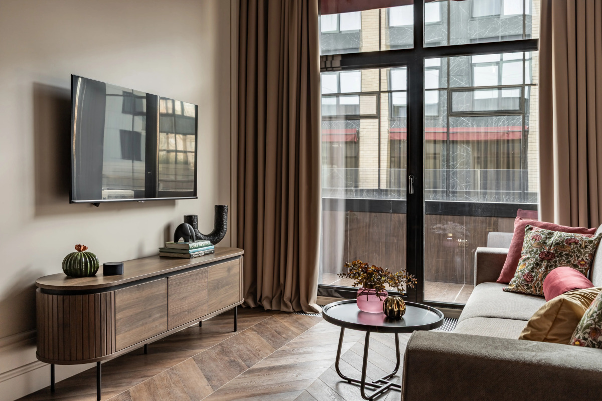 Квартира Moscow Deluxe Apartments Family Suite Zorge