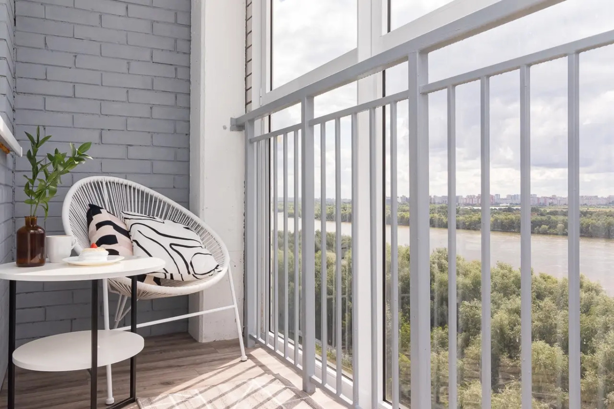 Квартира Happy House  с видом на реку и парковую зону