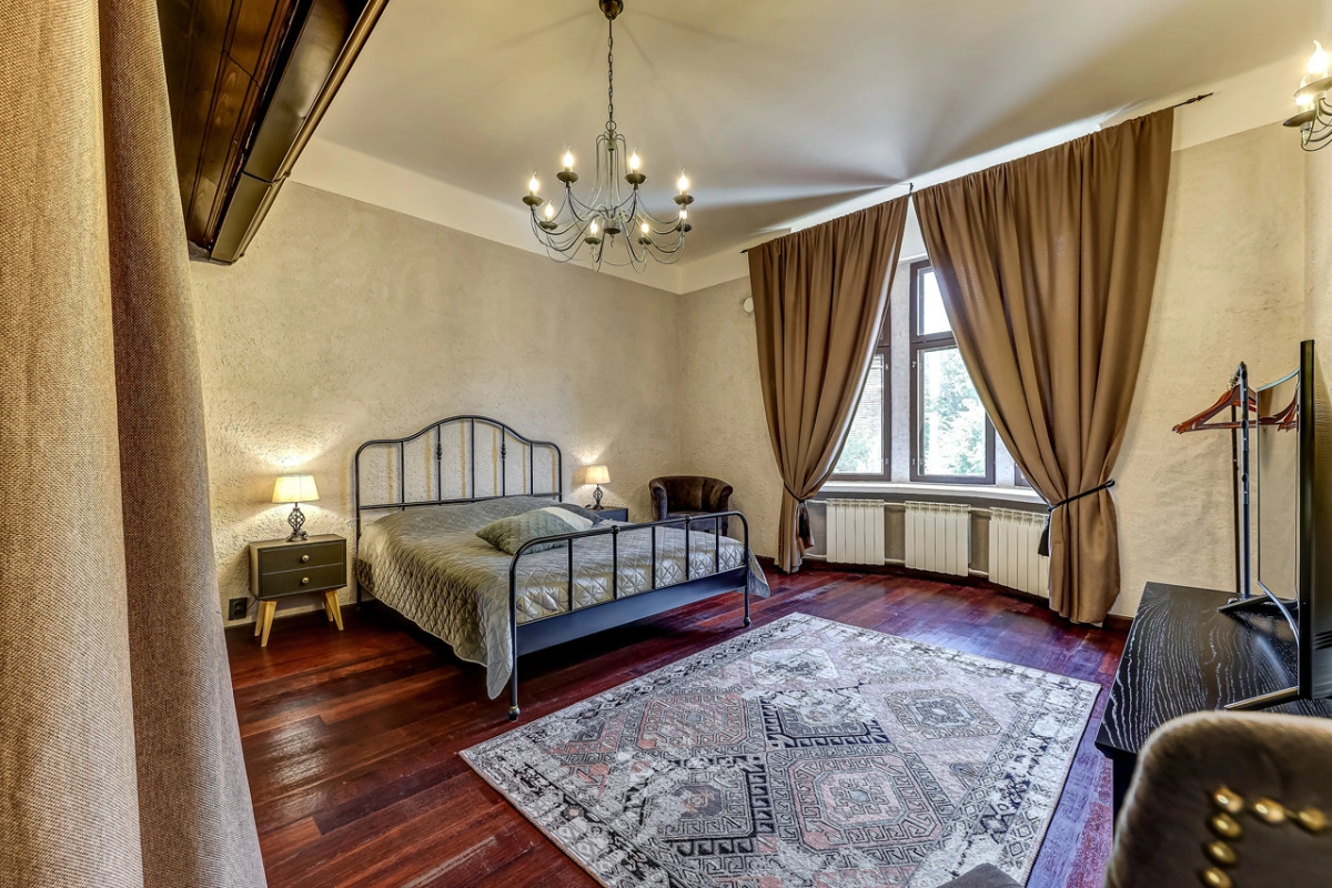 Апартаменты с сауной и видом на парк