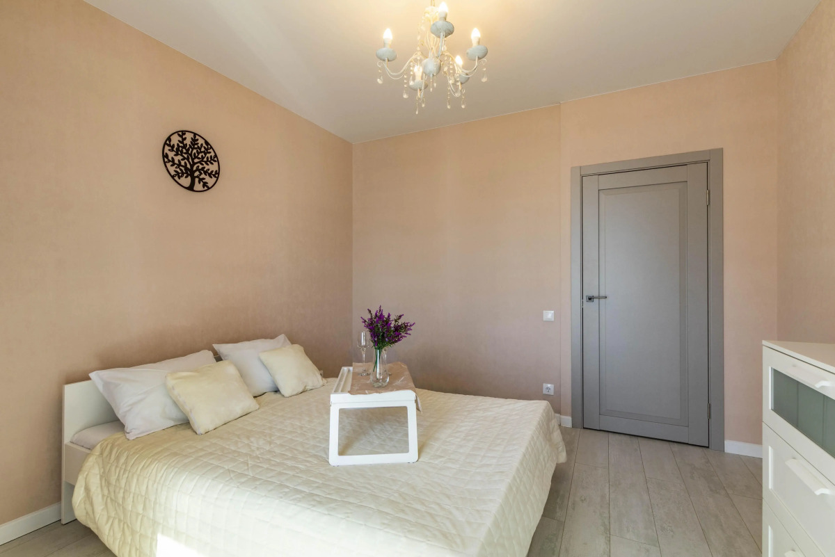 Квартира евродвушка BeGuest в 6 мин от м. Уральская для 4 гостей