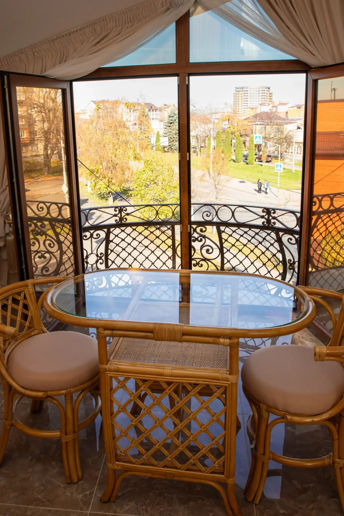 Апартаменты с видом на горы в оздоровительном центре Река Жизни