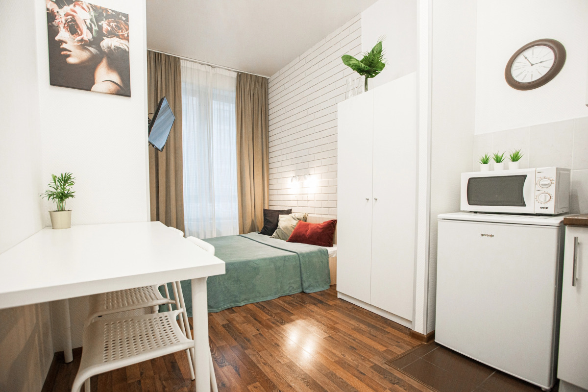 Апартаменты Уютная студия на Каширском шоссе 65