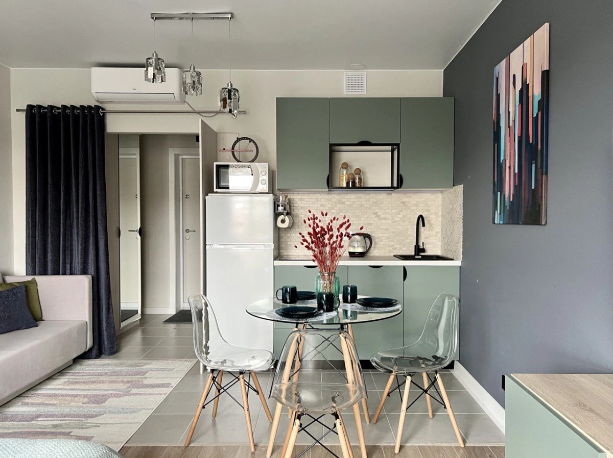 Апартаменты Студия Оранж в 10 метрах от метро Котельники