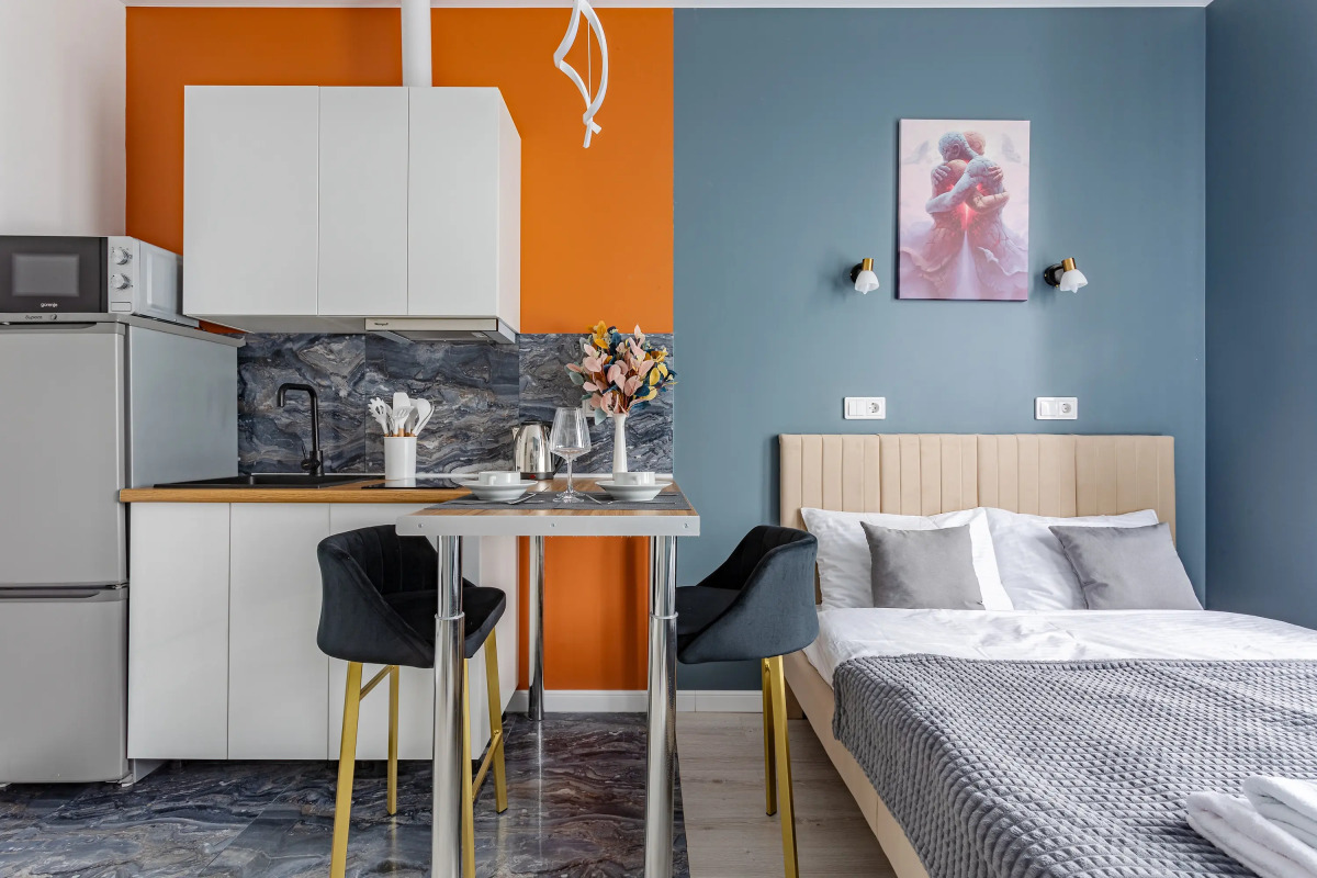 Апартаменты InHome24 Комфортные и Стильные Апартаменты в Современном Жилом Комплексе