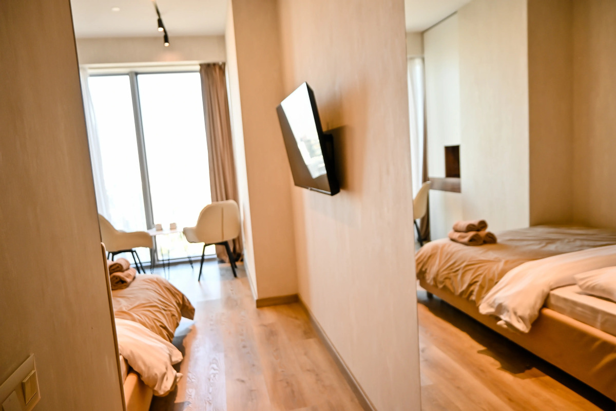 Апартаменты С Видом на Город и Реку 54-5