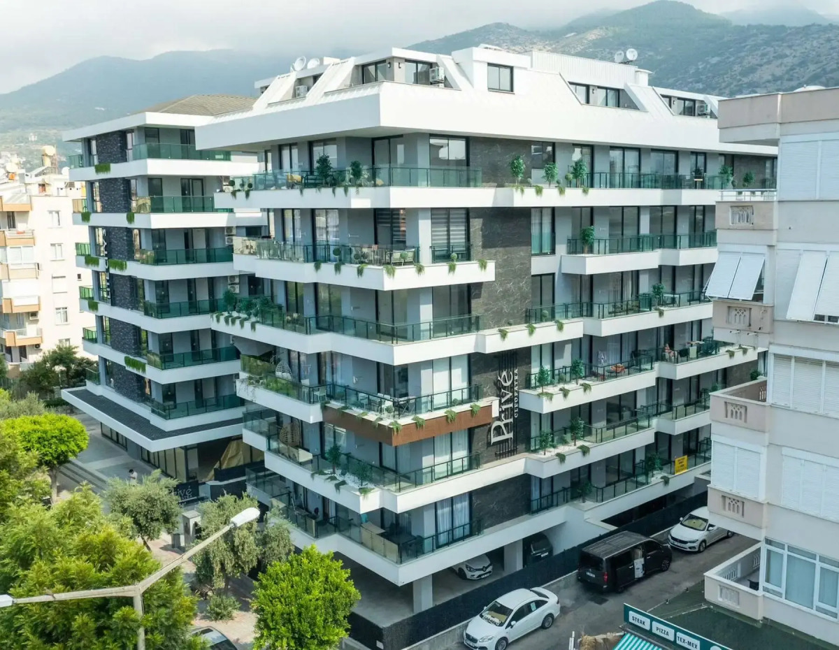 Апартаменты 1+1 Qoople Prive 6 рядом с морем