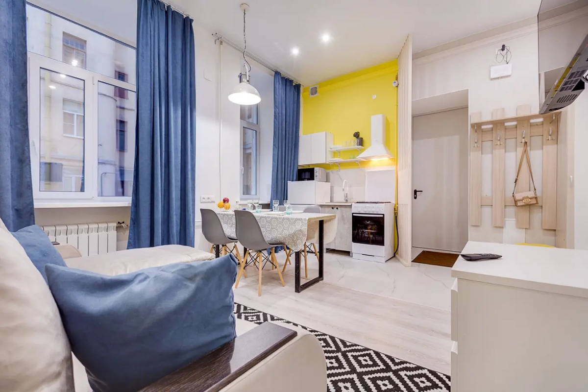 Апартаменты Бирюза и Подсолнух ВПитер на сутки