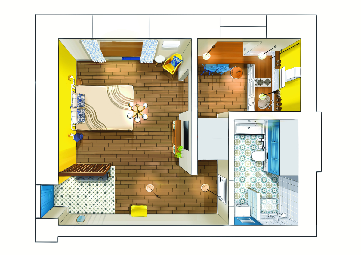 Квартира Сердце Бреста 2