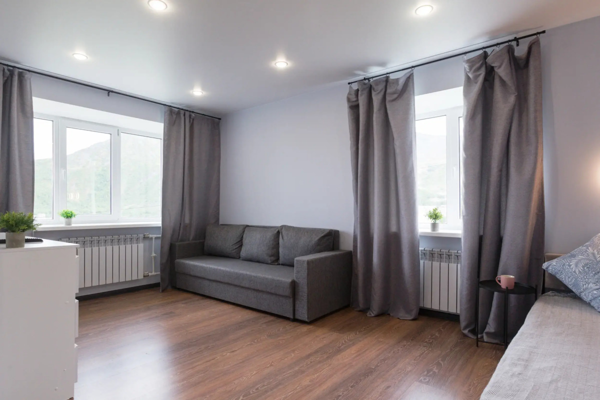 Квартира Уютная 1-к с Потрясающим Видом на Горы