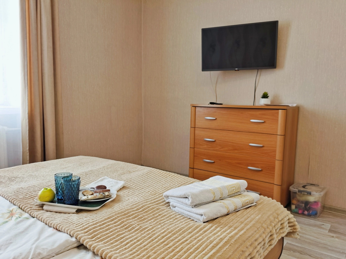 Апартаменты Комфортная 1комнатная квартира возле Байкала