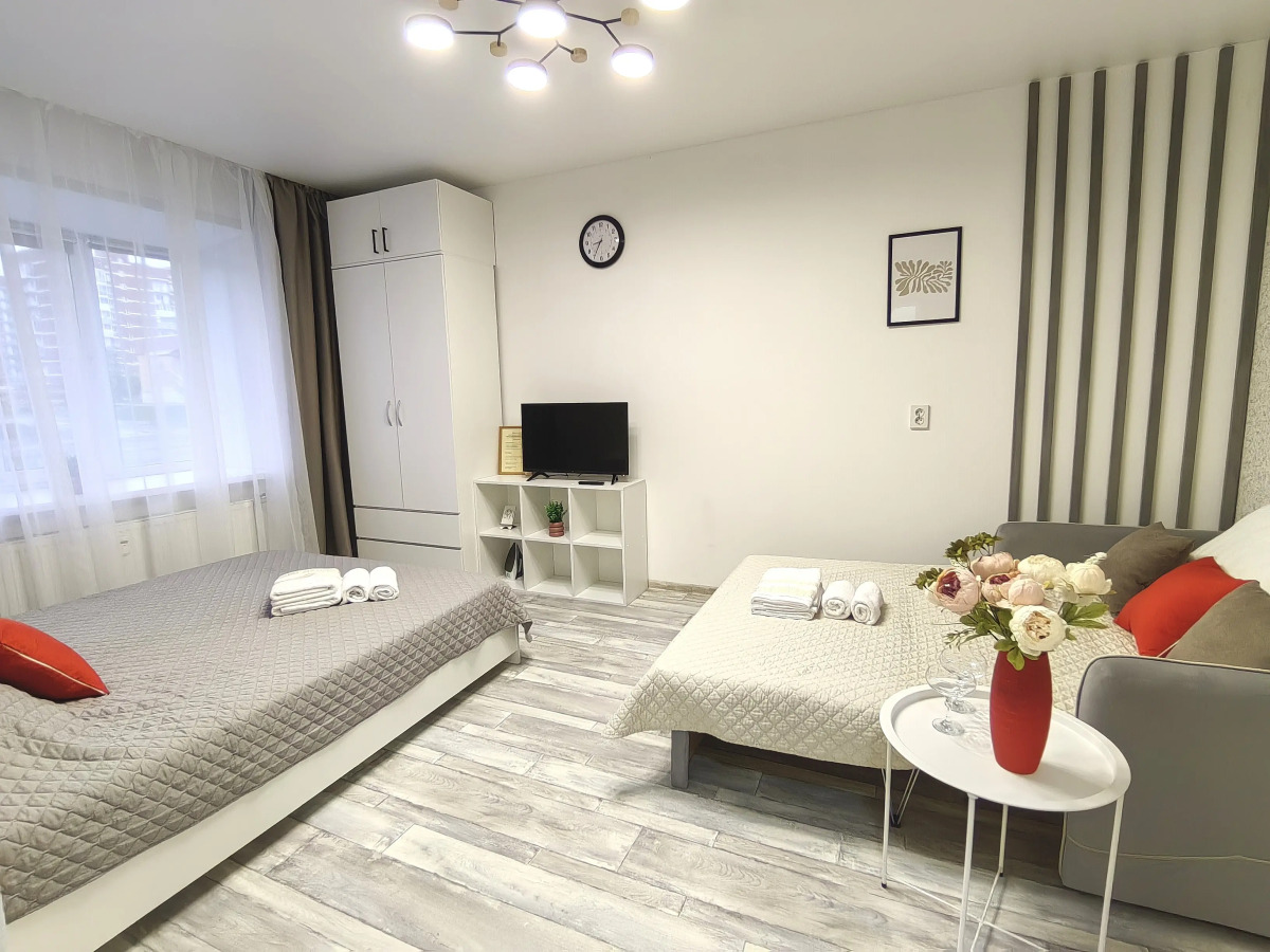 Квартира Уютная и чистая в новом тихом районе рядом с центром