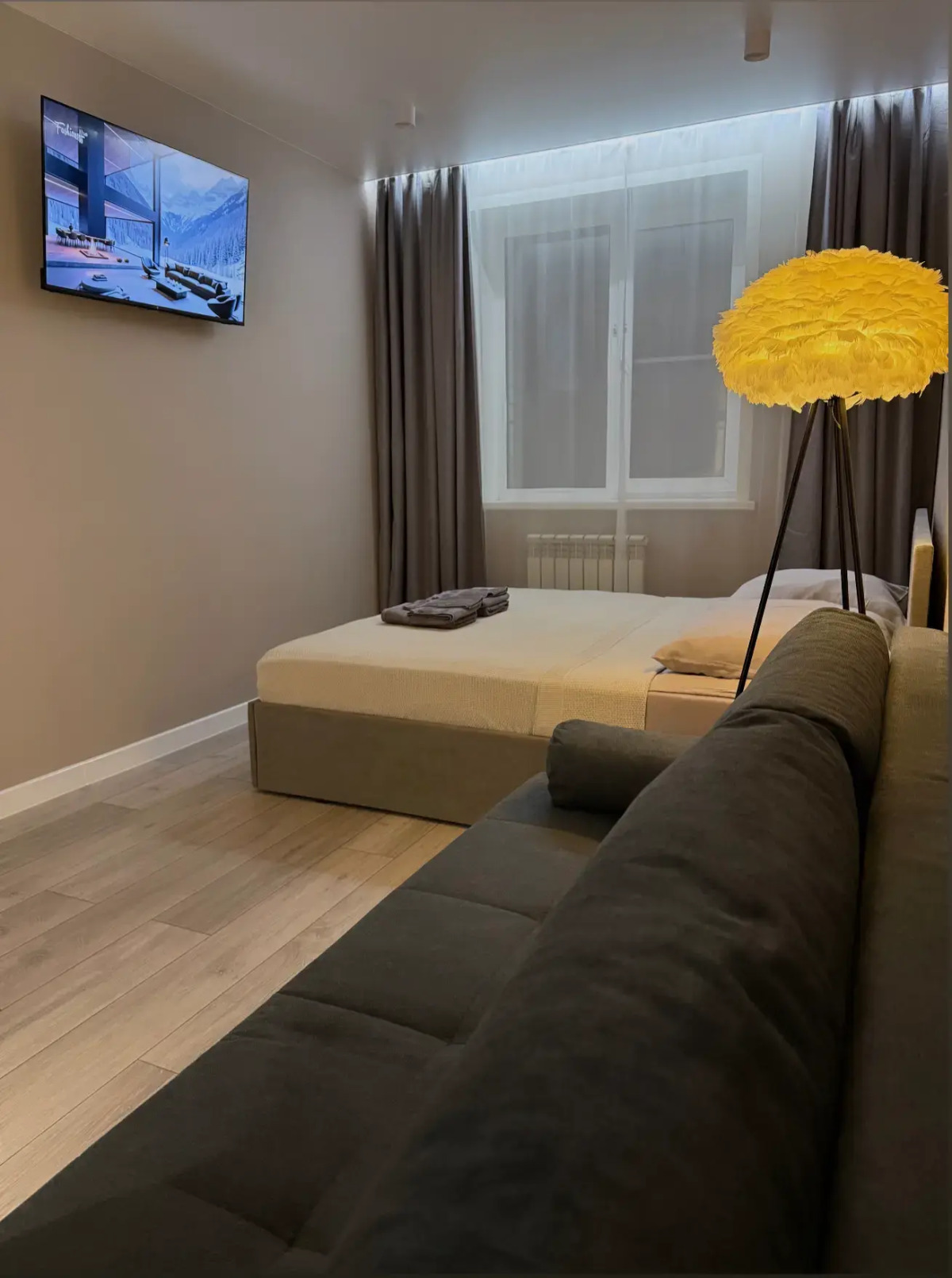 Квартира с Современным Ремонтом со Своей Закрытой Территорией