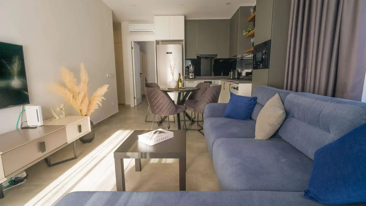 Апартаменты 1+1 Qoople Prive 6 рядом с морем