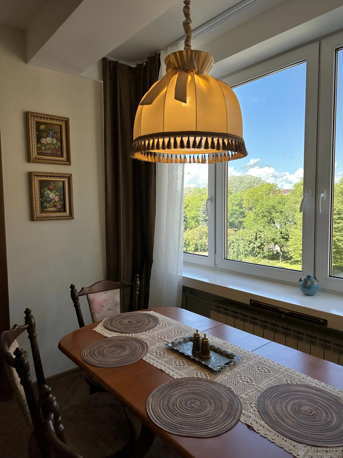 Квартира с видом на парк