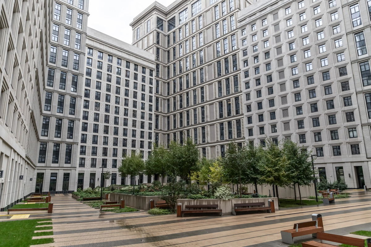 Квартира Moscow Deluxe Apartments Family Suite Silver Fountain