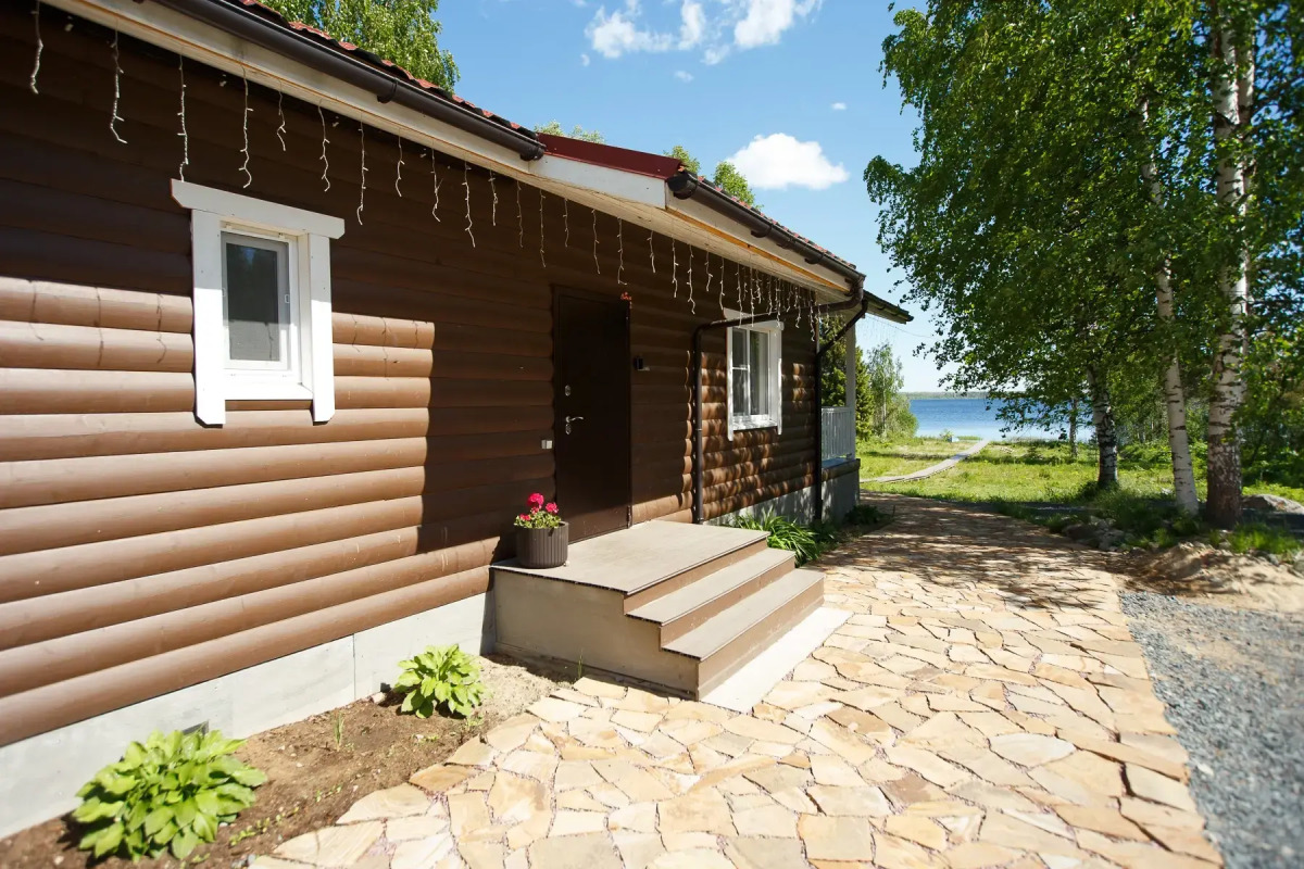 Частный Дом Гостевой Дом в Поселке Нижняя Салма Карелия