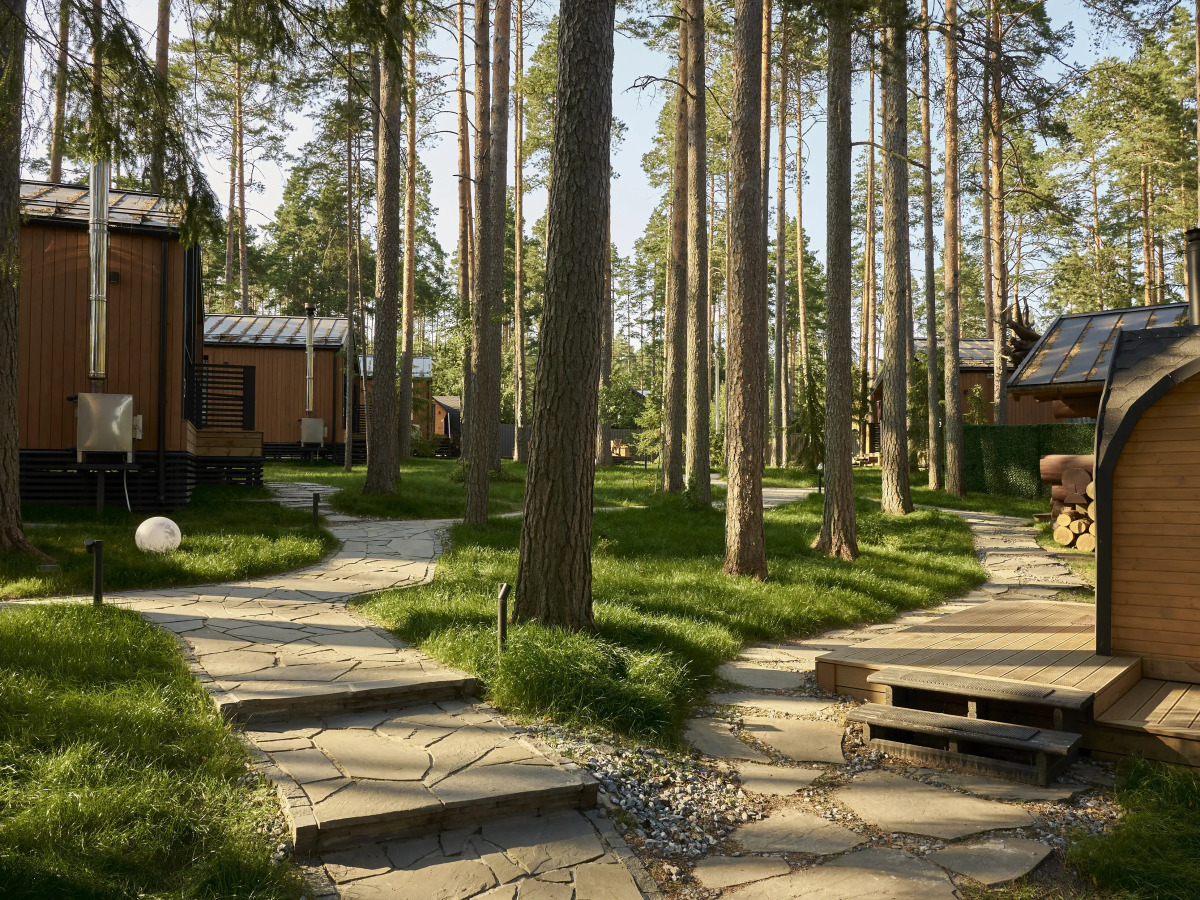 Частный дом с теплой купелью с джакузи и зоной барбекю Land Breeze