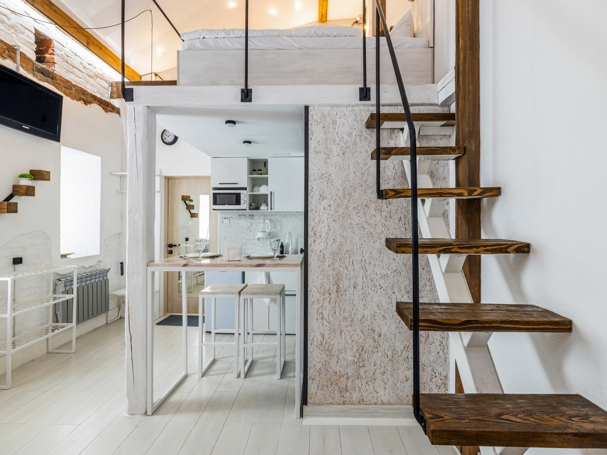 Апартаменты Лофт 4 Двухуровневые на Грузинской Улице 41А