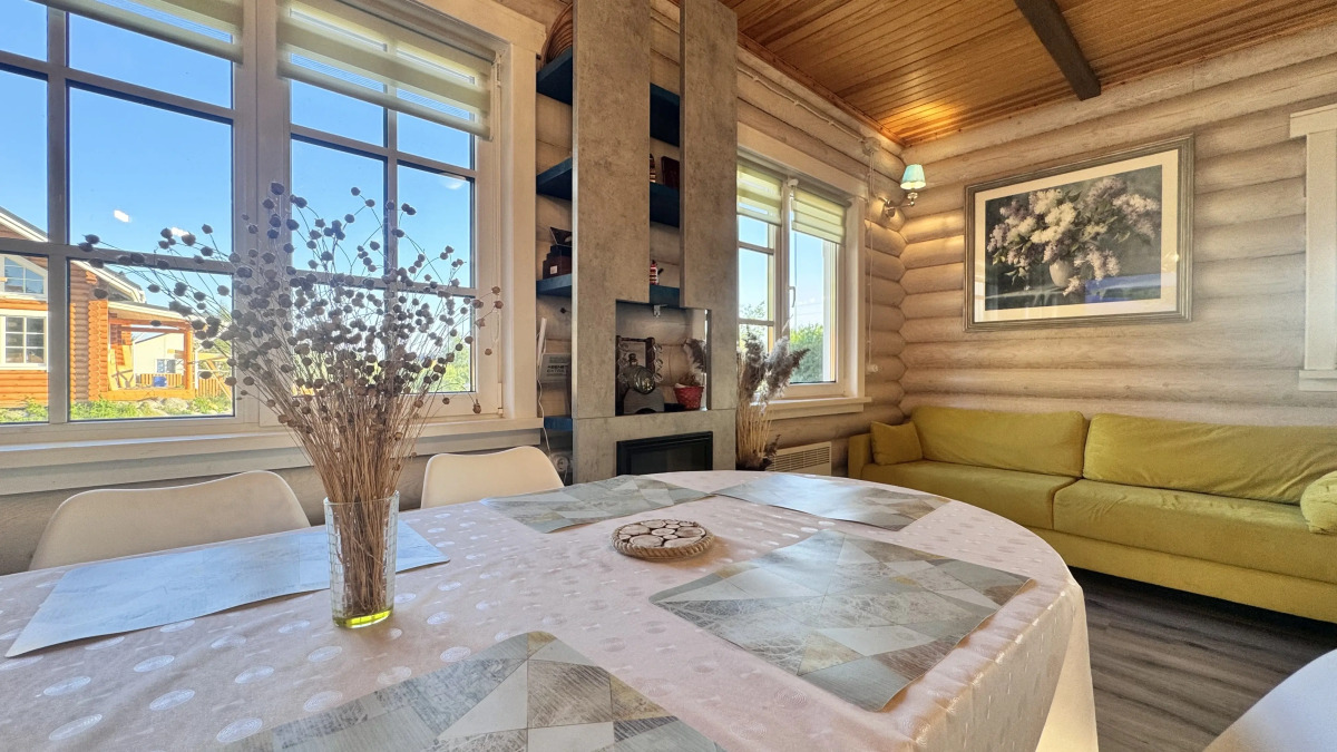 Частный дом Усадьба "Ладожские этюды" у подножия горы Хийденвуори