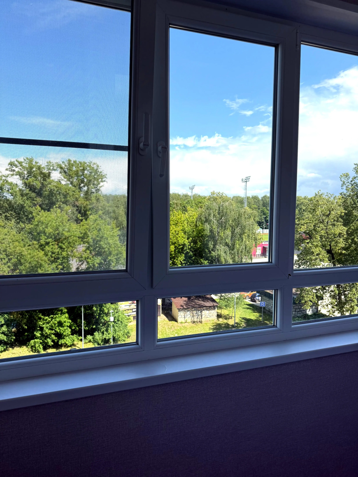 Квартира однокомнатная c видом на озере в центральном парке