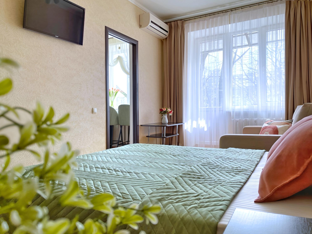 Уютная квартира на Бродвее с балконом