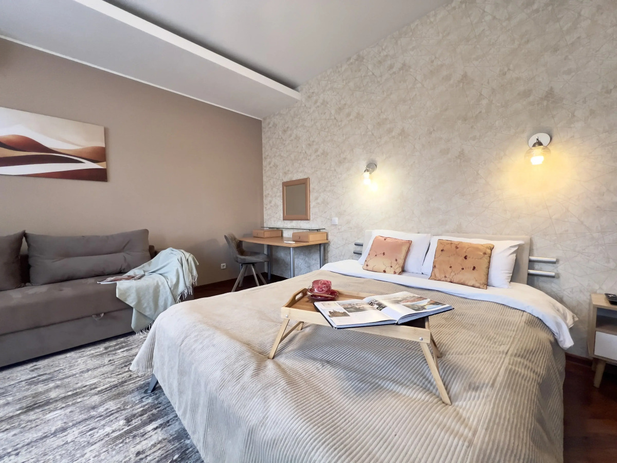 Апартаменты ВыДома в шаге от набережной с видом на Бульвар Дзержинско