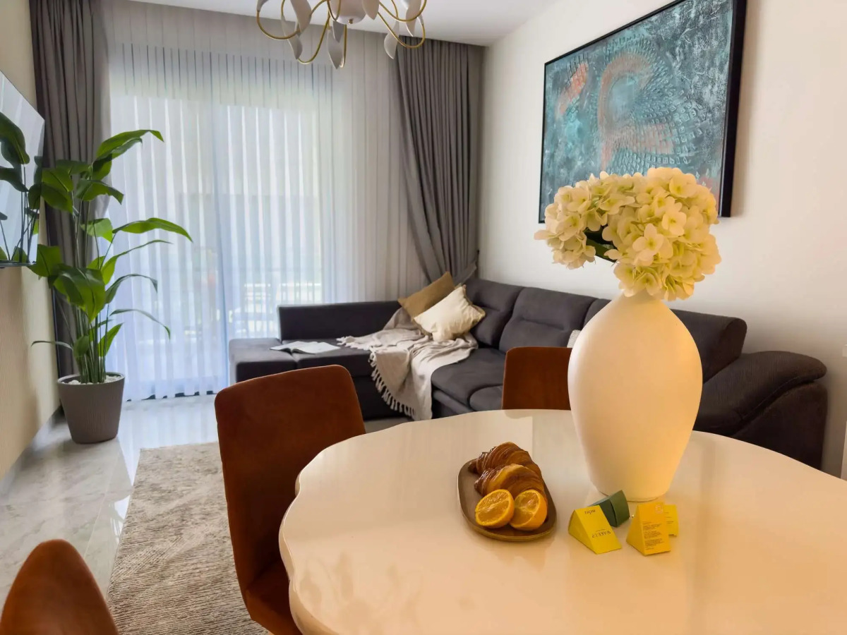 Апартаменты 1+1 Qoople Legend A30 в 100 метрах от моря