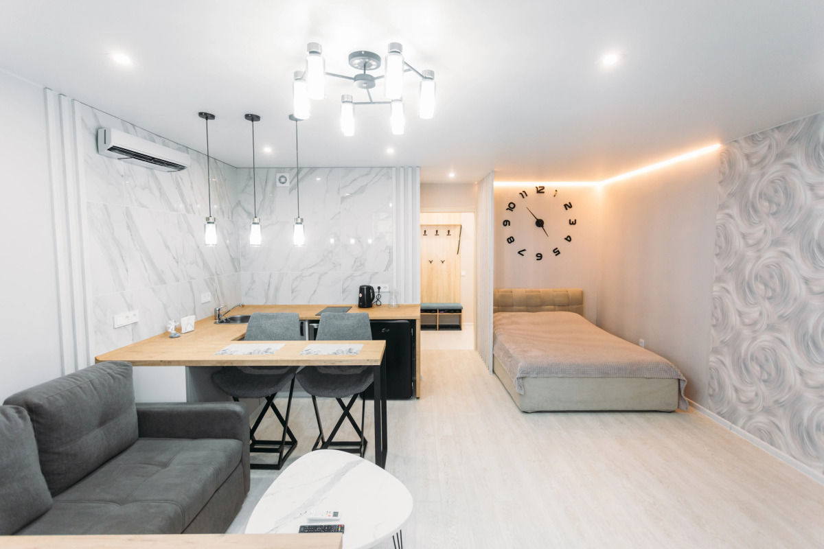 Квартира Гнёздышко White с Панорамным видом