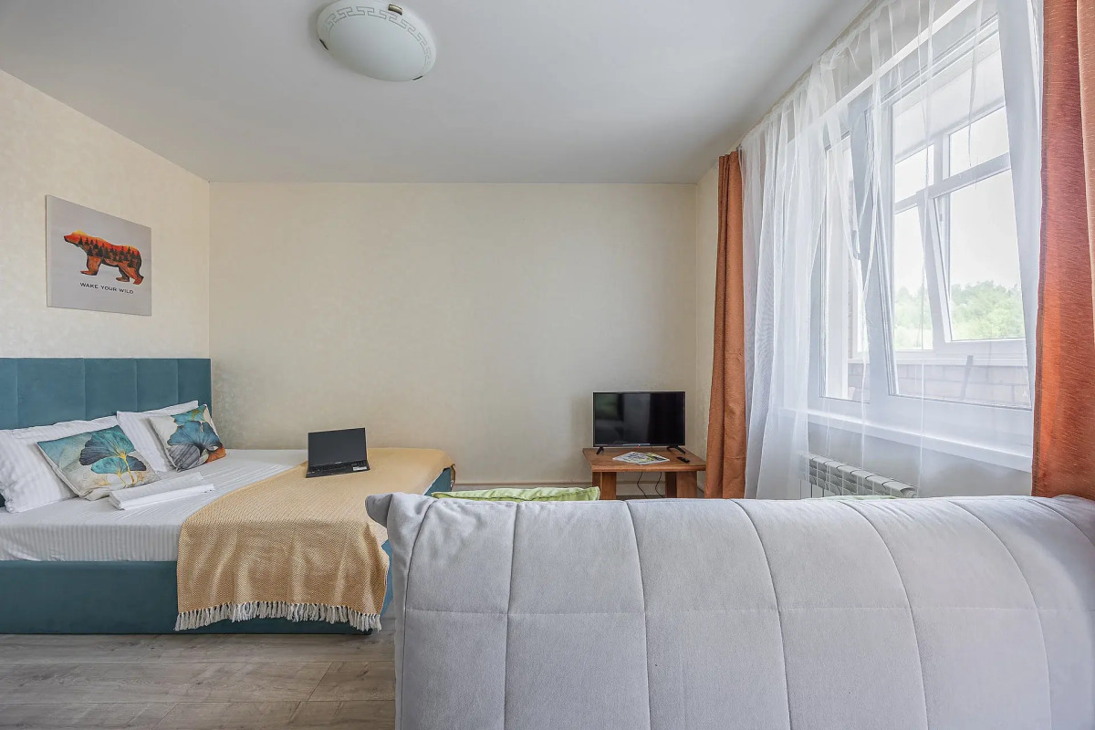 Квартира Студия с Огромной Парковочной зоной в 10 Мин.езды от Центра