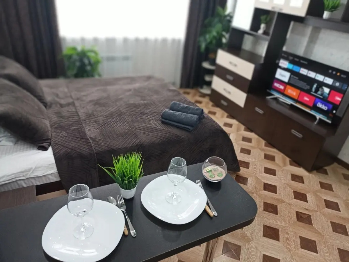 Апартаменты на 14 этаже с завораживающим видом из окна