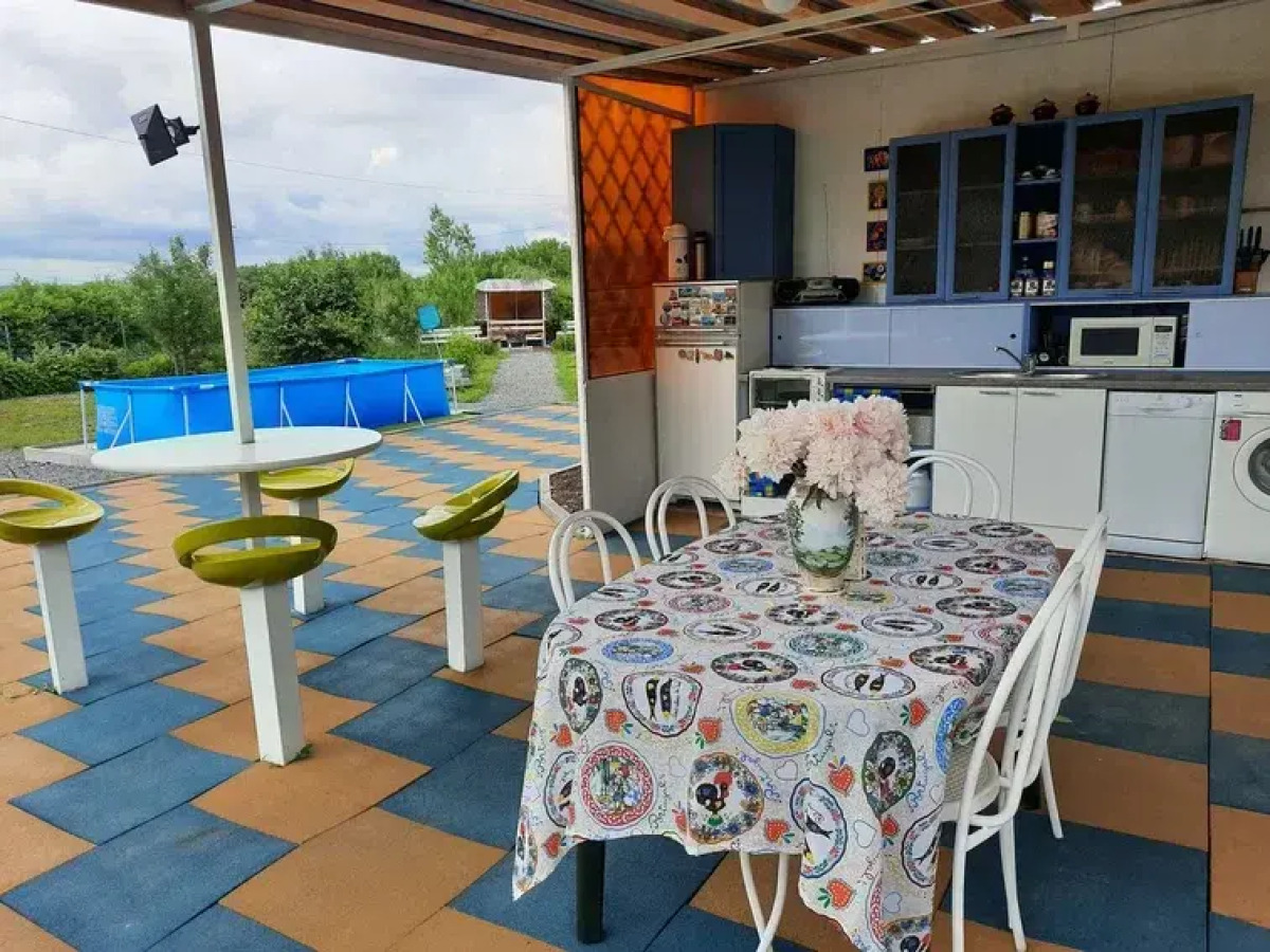 Глэмпинг В поле