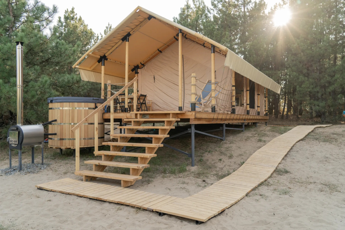 Глэмпинг Синий Яр